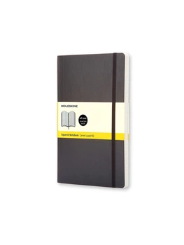 Блокнот Moleskine Classic карманный, Клетка Черный Мягкий (QP612) 9788883707124