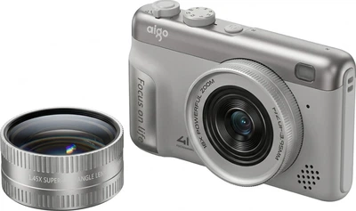 Фотоапарат Aigo P618 Silver-White