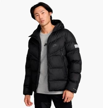 Куртка мужская Nike M Nsw Sf Wr Pl-Fld Air Max Jkt 2XL Чорний HF6603-010