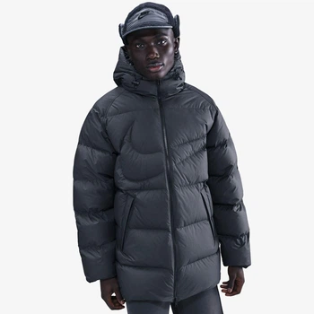 Куртка мужская Nike M Nk Tf Club Parka Hd Max 700 L Чорний IH2377-010