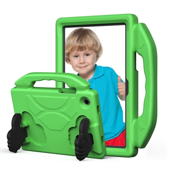 Противоударный детский чехол EVA Kids Like с подставкой для Samsung Galaxy Tab A8 10.5" экран (SM-X200, SM-X205) Салатовый