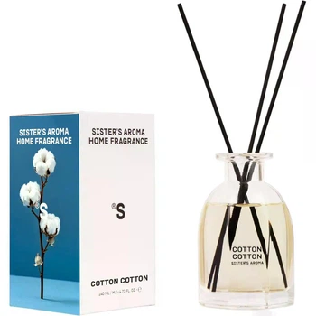 Аромат для дома Sister's Aroma Cotton Cotton, 140 мл (4820227788132)