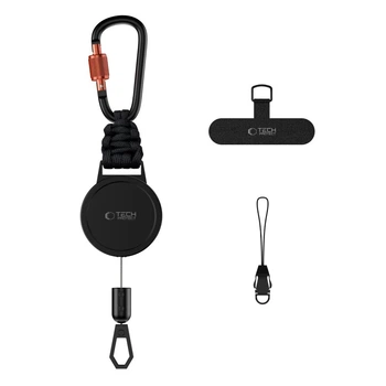 Автодержатель Tech-Protect ATH04 UrbanLoop Anti-Theft Black Orange (5906302342693)