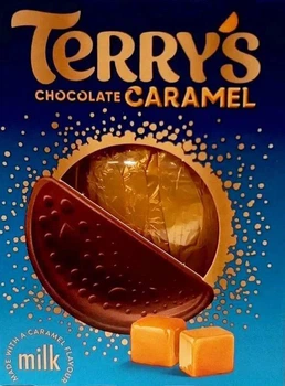 Шоколадний апельсин з карамеллю Terrys Chocolate 145г