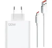 Зарядний пристрій Xiaomi 120 Вт USB Type-C Оригінальний (MDY-13-EE)