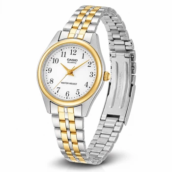 Женские часы Casio LTP-1129G-7B Серебристые ( AT1141-0300 )