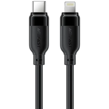 Кабель Acefast C16-01 USB 2.0 Type-C M to Lightning M 1.2м TPU Black (6974316286196)