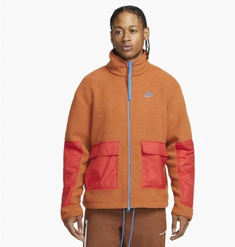 Куртка чоловіча Nike Mens Fleece Full-Zip Jacket Orange L Помаранчевий DD5021-246