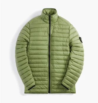 Куртка мужская Stone Island Real Down Jacket Olive XL Зелений 781541524-V0055