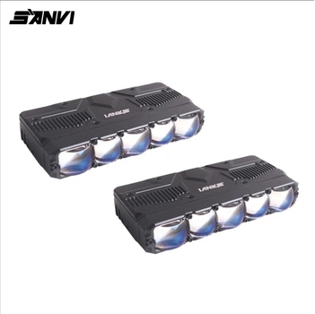 Комплект Bi-LED модулів Sanvi S500W 75/108W 12V 6000K/6000K — ближнє + дальнє світло, 2 шт