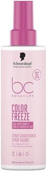 Кондиціонер для волосся Schwarzkopf Bc Color Freeze у спреї 200 мл (4067971178479)