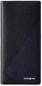 Кошелек Samsonite мужской длинный кожаный деловой с держателем для карт, TK6