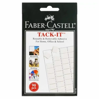 Клеючі квадрати Faber-Castell Tack IT 50 г 90 шт (589150-50)