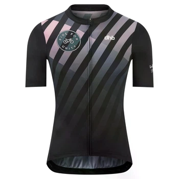 Велоджерси мужская с коротким рукавом dhb Ride For Unity черная XL