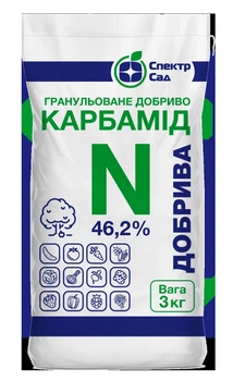 Минеральное удобрение Спектр Сад Карбамид (Мочевина) концентрированное азотное 3 кг
