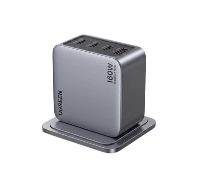 Зарядное устройство UGREEN 160 Вт GaN, многопортовое, Type-C, PD 140 Вт