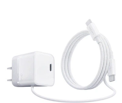 Зарядное устройство CUKTECH GaN 40 Вт Type-C для iPhone 15-17, iPad Air и MacBook