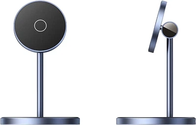 UGREEN Совместимая с беспроводной зарядной базой Apple, магнитная подставка MagSafe для быстрой зарядки телефонов, электрическая подставка «два в одном» для iPhone 17/16/15/14 Pro Max и наушников Apple.