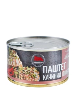Паштет утиный пикантный 225г Тернопольский МК (22-0650)
