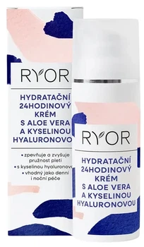 Krem do twarzy nawilżający Ryor z aloesem i kwasem hialuronowym 50 ml (8594007972672)