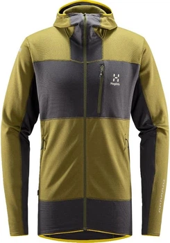 Кофта Haglofs L.I.M Mid Fast Hood Men L сіро-зелене