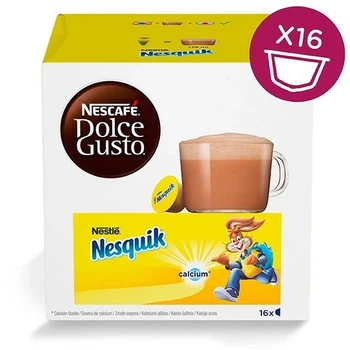 Капсулы какао Nescafe Dolce Gusto Nesquik нескафе дольче густо несквик 16 капсул