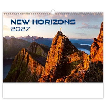Календарь настенный Helma 2027 New Horizons, 45x31,5 см (N135-27)