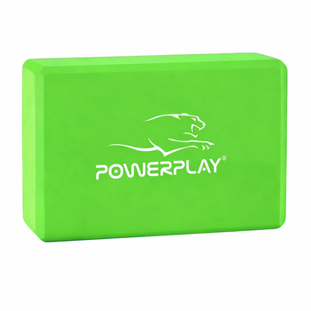 Блок для йоги PowerPlay 4006 Yoga Brick М'ятний