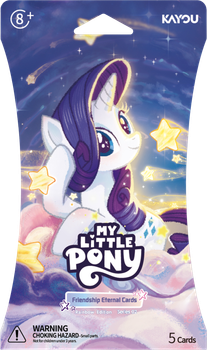 Zestaw kart Kayou My Little Pony: Frendship Eternal Cards - Rainbow Edition - Gold Booster 20 szt. (6937187413955)