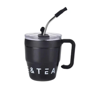 Термокружка Coffee Tea HP-14-23B чорна 480 мл нержавіюча сталь