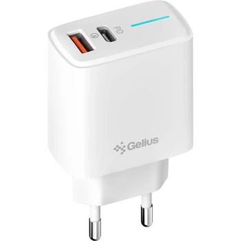 Зарядное устройство Gelius 1USB + 1Type-C 25W