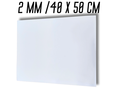 Фоамиран FROM FACTORY матовый 2мм/40х50см Белый