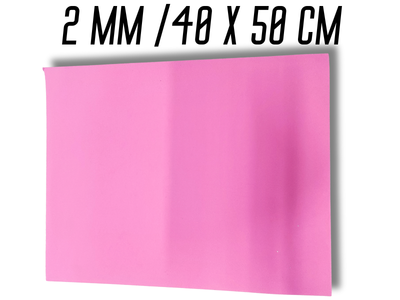 Фоамиран FROM FACTORY матовый 2мм/40х50см Розовый