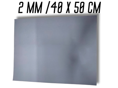 Фоамиран FROM FACTORY матовый 2мм/40х50см Серый