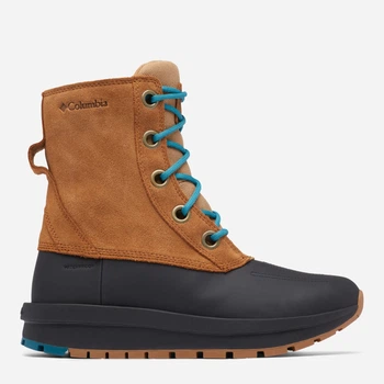 Женские демисезонные ботинки высокие Columbia Moritza BL4683-286 37.5 (6.5US) 24.4 см Черный/Коричневый (195981577730)