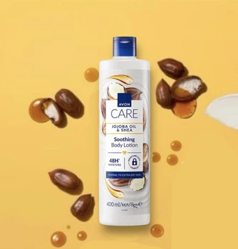 Лосьйон для тіла з оліями жожоба і ши, 400 мл, avon care ейвон