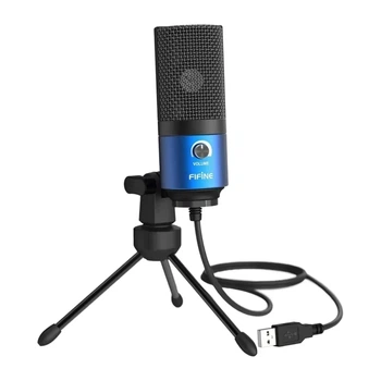 Конденсаторный микрофон Fifine K669BB Blue (5410464334972)