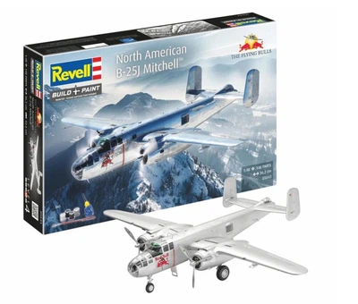 Подарунковий набір 1:48 літак Flying B-25J Mitchell Revell 05643