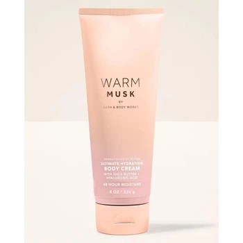 Парфюмированный крем для тела Bath & Body Works Warm Musk Body Cream 226 мл (667659429097)
