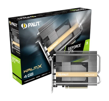 Видеокарта GF GTX 1650 4GB GDDR5 KalmX Palit (NE5165001BG1-1170H)