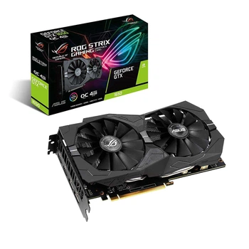 Видеокарта GF GTX 1650 4GB GDDR5 ROG Strix Gaming OC Asus (ROG-STRIX-GTX1650-O4G-GAMING)