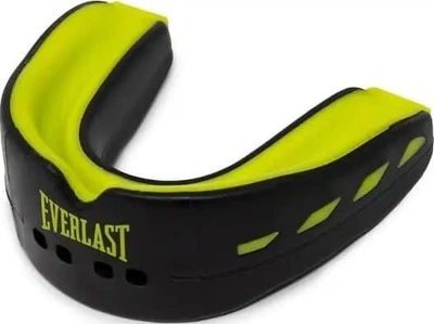 Капа для боксу Everlast EVERSHIELD DOUBLE MOUTH GUARD черный,зеленый One Size