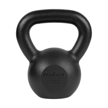 Гиря Rebel Active 10 кг чавунна з ергономічною ручкою