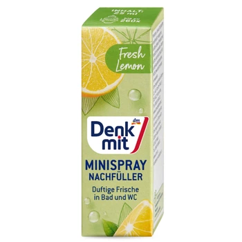 Мини-освежитель воздуха в спрее Denkmit Fresh Lemon, 25 мл