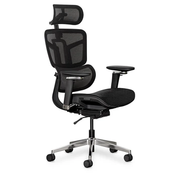 Офісне крісло Mealux S4 Air Black (HF-S4 M/B)