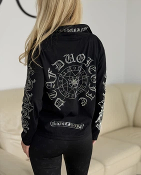 Зип худи/бомбер унисекс Chrome Hearts L