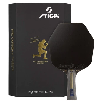 Ракетка для настольного тенниса Stiga Pro Carbon Plus Cybershape Truls Edition 5 Star FL (1215-1306-35)