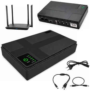 УПС Бесперебойник для роутера mini UPS 10400 мАч 18W