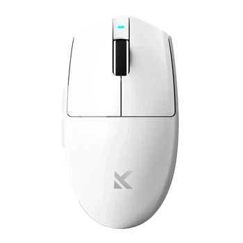 Игровая беспроводная мышь MCHOSE G3 V2 White, сенсор PAW3311, (2,4\Bluetooth\USB), 12000 DPI, 1000 Гц опроса, 59 г. вес