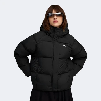 Пуховик PUMA жіночий Hooded Down Puffer Jacket 68839201 l, чорний